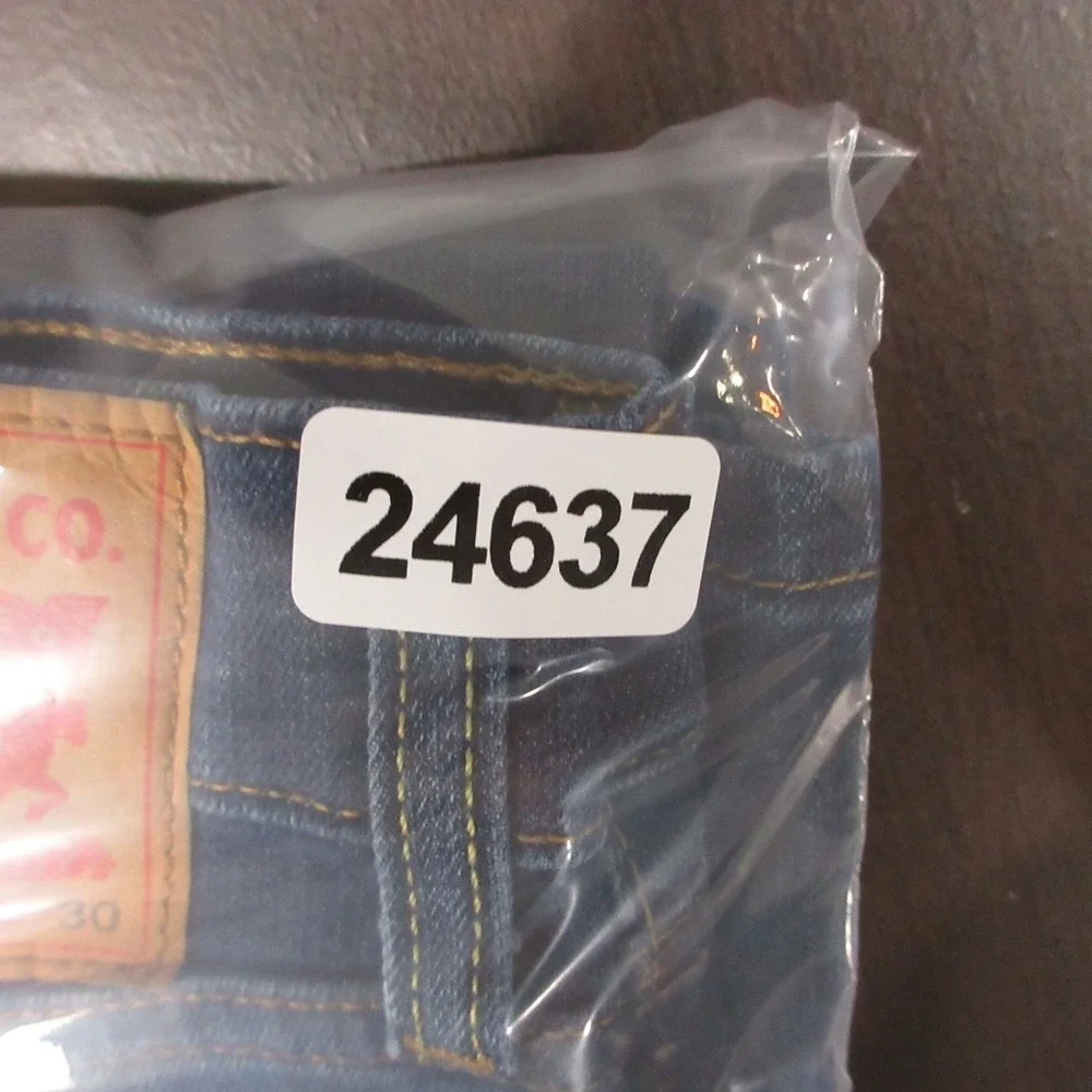 Levis Jeans Mens 30x30 Blue 527 Slim Bootcut Western Cowboy Rodeo Denim Pants